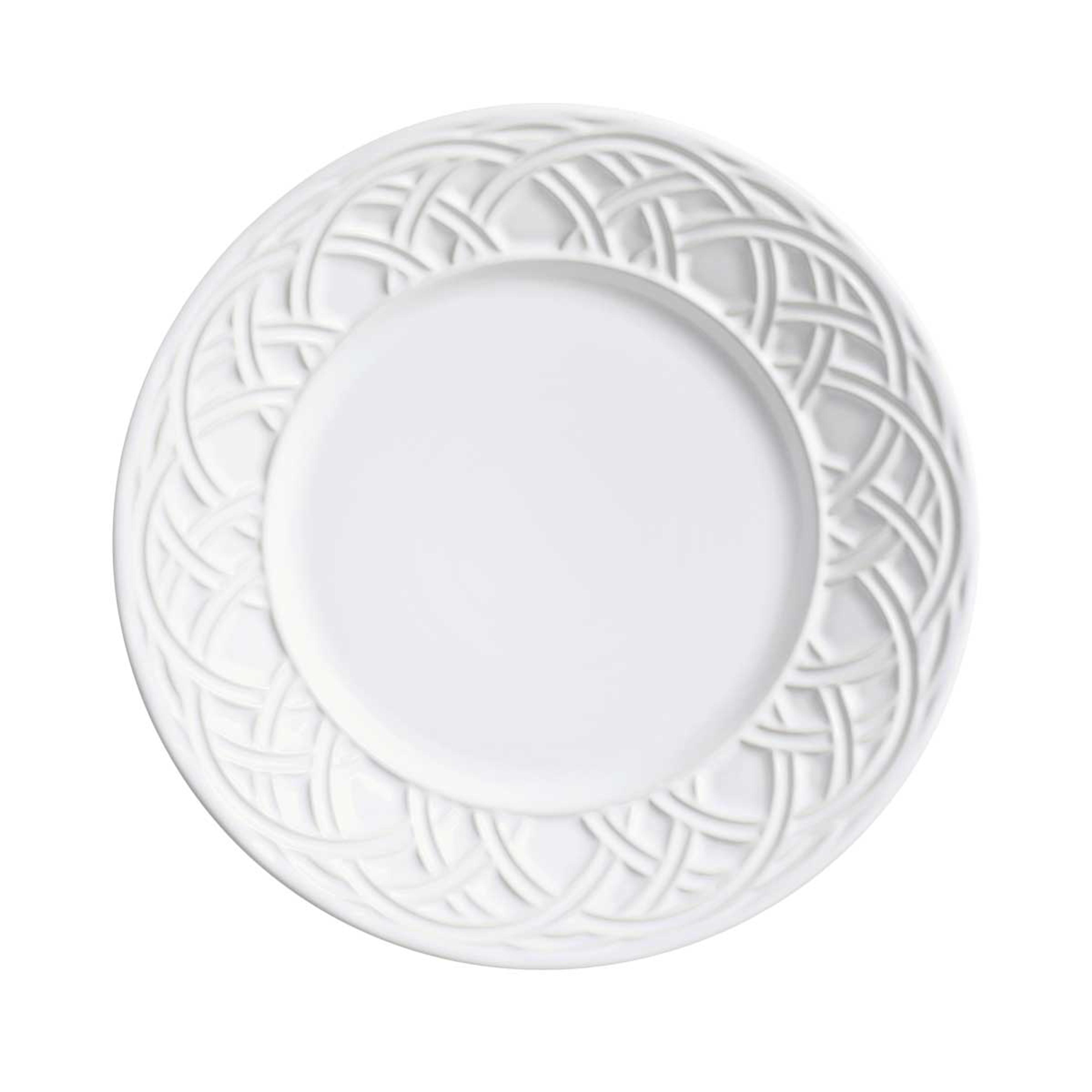 Plato Postre/Entrada Cestino Blanco