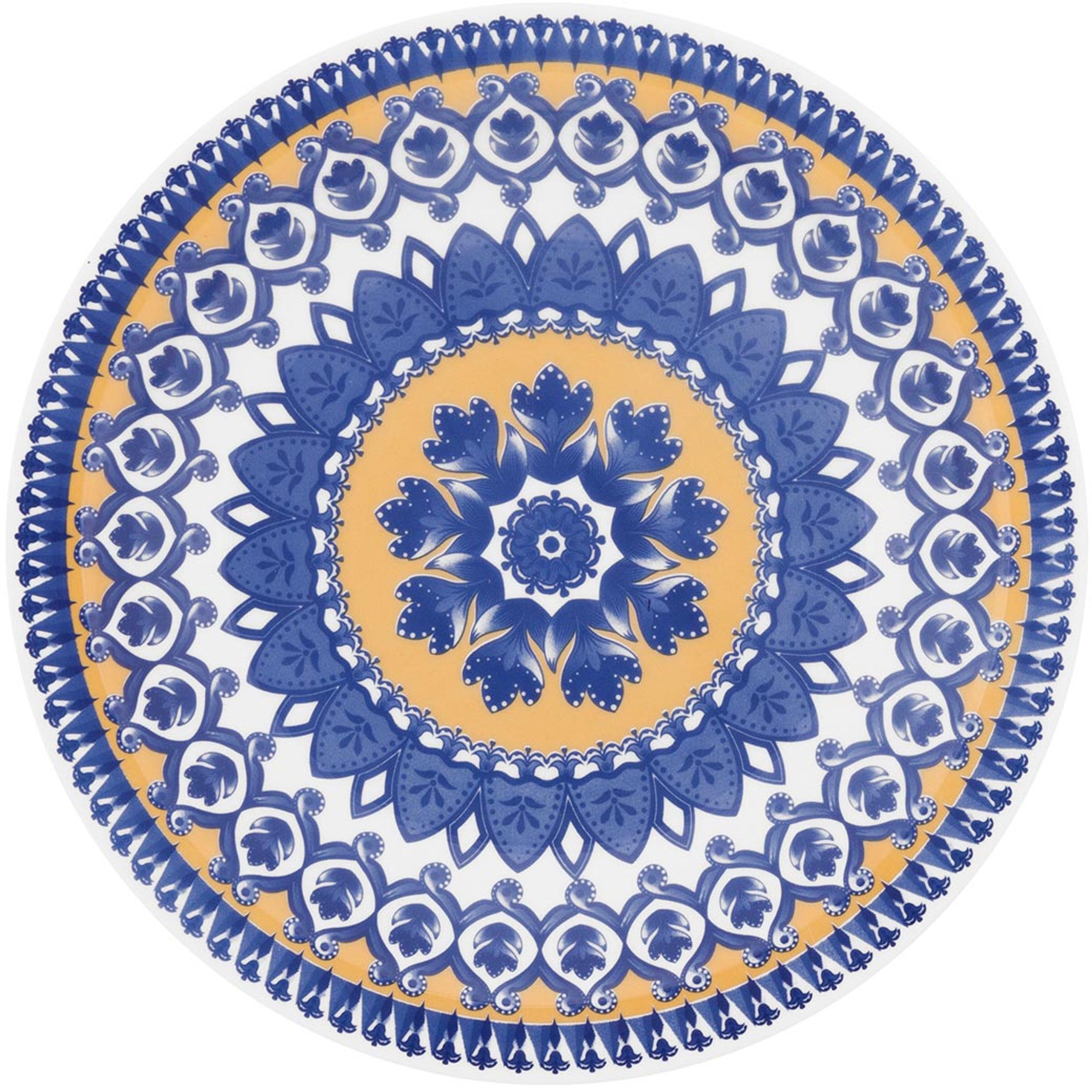 Plato Hondo 23 Cms La Carreta -j067-6788 H.a.i