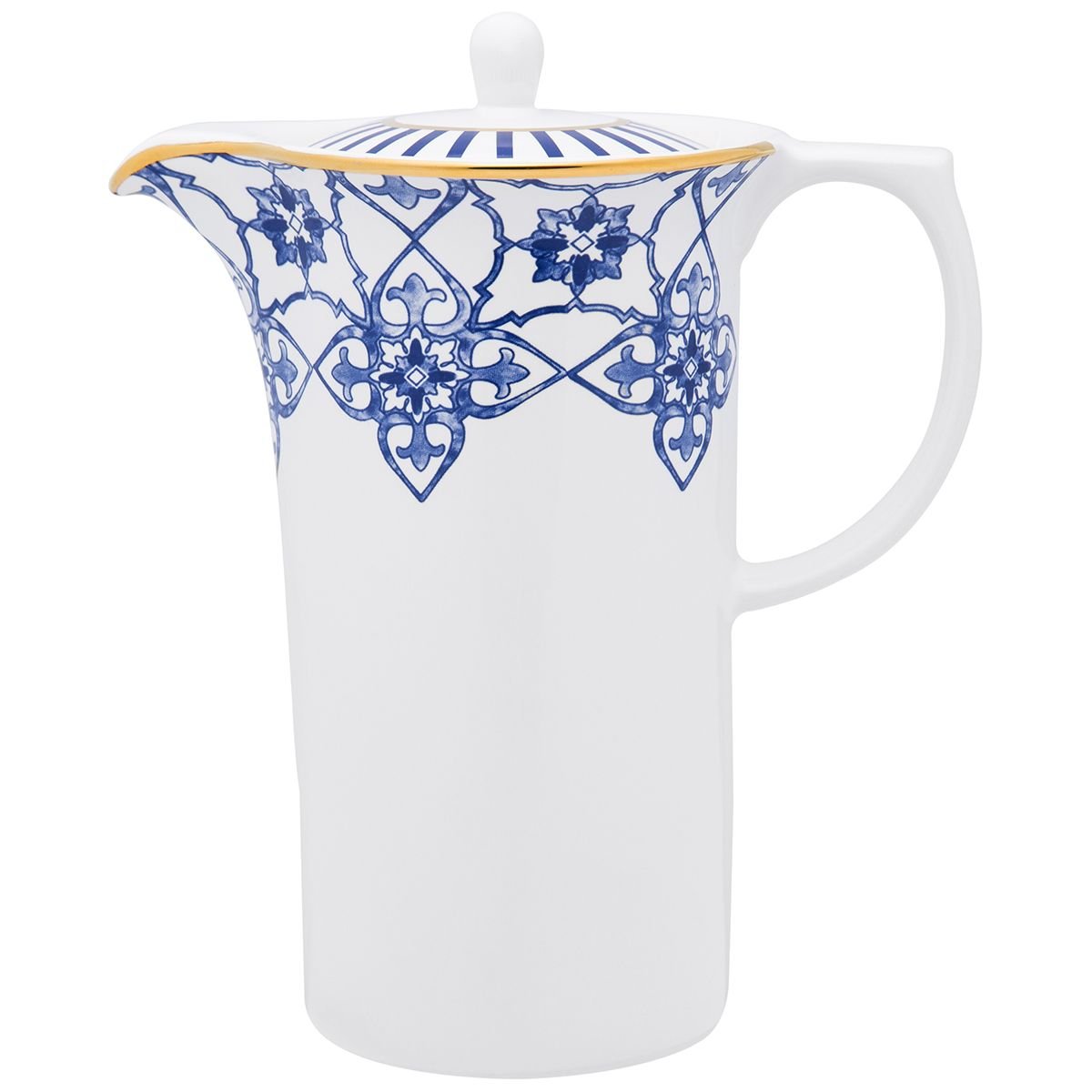 JARRA PORCELANA 1.2 C/TAPA LUSITANA (CE18-4988)