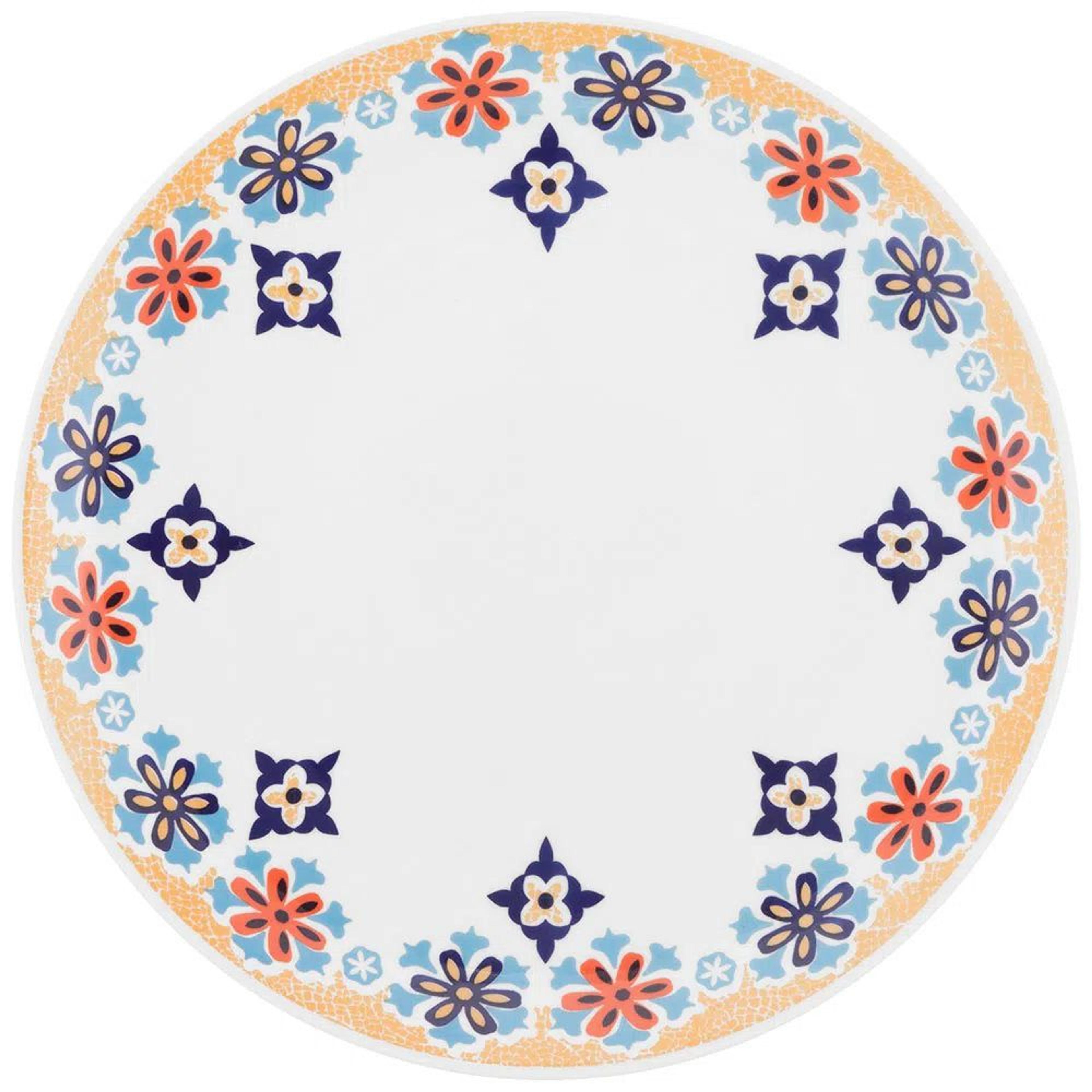 Plato Llano Porcelana 27 Cms Coup Santhi