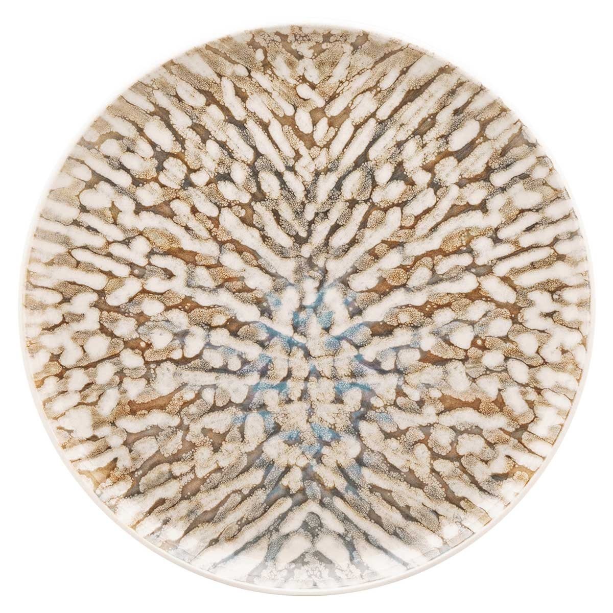 PLATO LLANO CERAMICA LEOPARDITA H.A.I