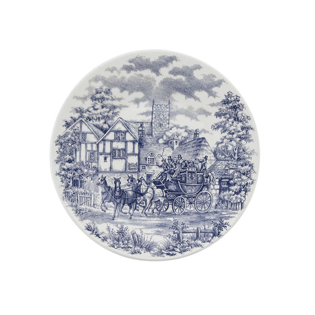 Plato Para Taza Ceramica Cena Inglesa
