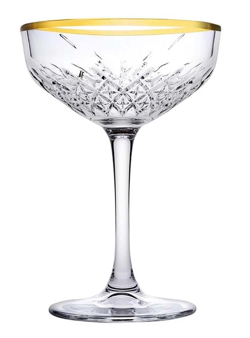 SET 4 COPAS RIM GOLD BAND -440236