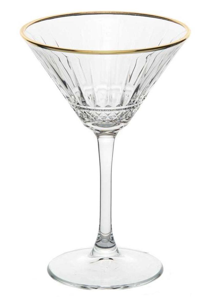 SET 4 COPAS ELYSIA GOLDEN TOUCH COCTEL -440328