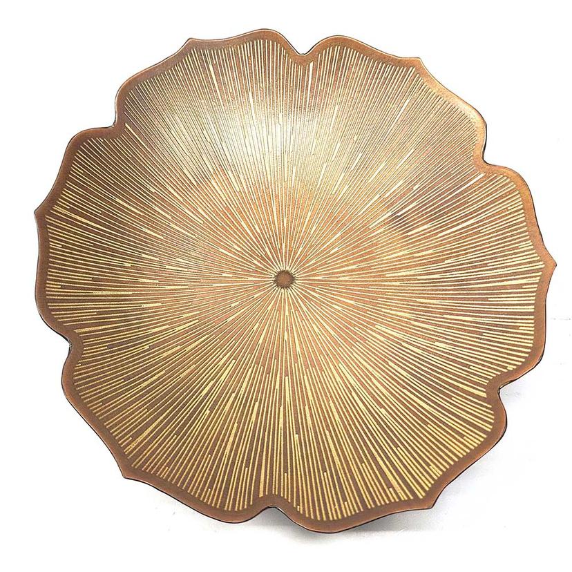 PLATO DECORATIVO COPPER ANTIQUE
