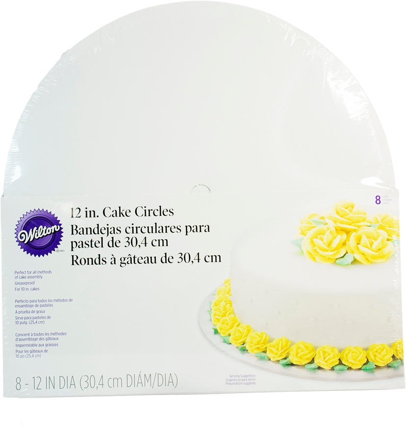 SET 8 BASES CARTON WILTON 28 CM
