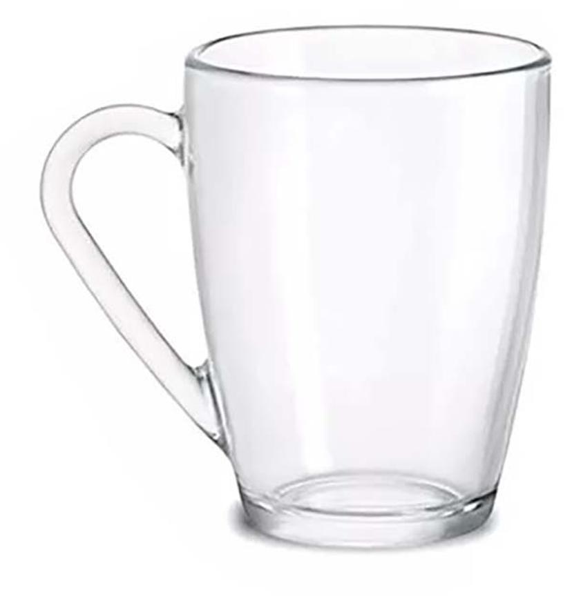 SET 6 MUGG VIDRIO 11 OZ