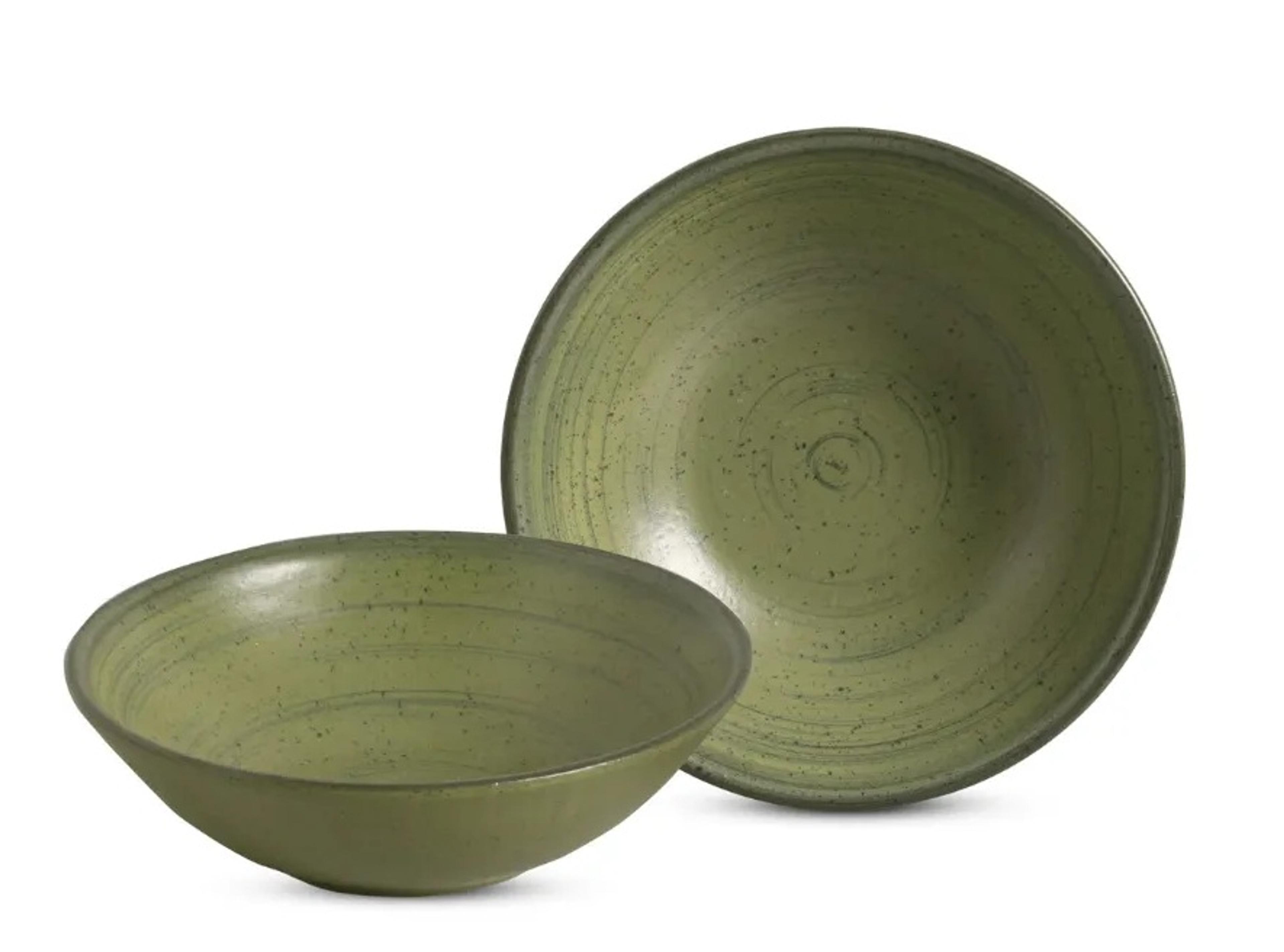 Bowl Decorado Kya Olive Matte