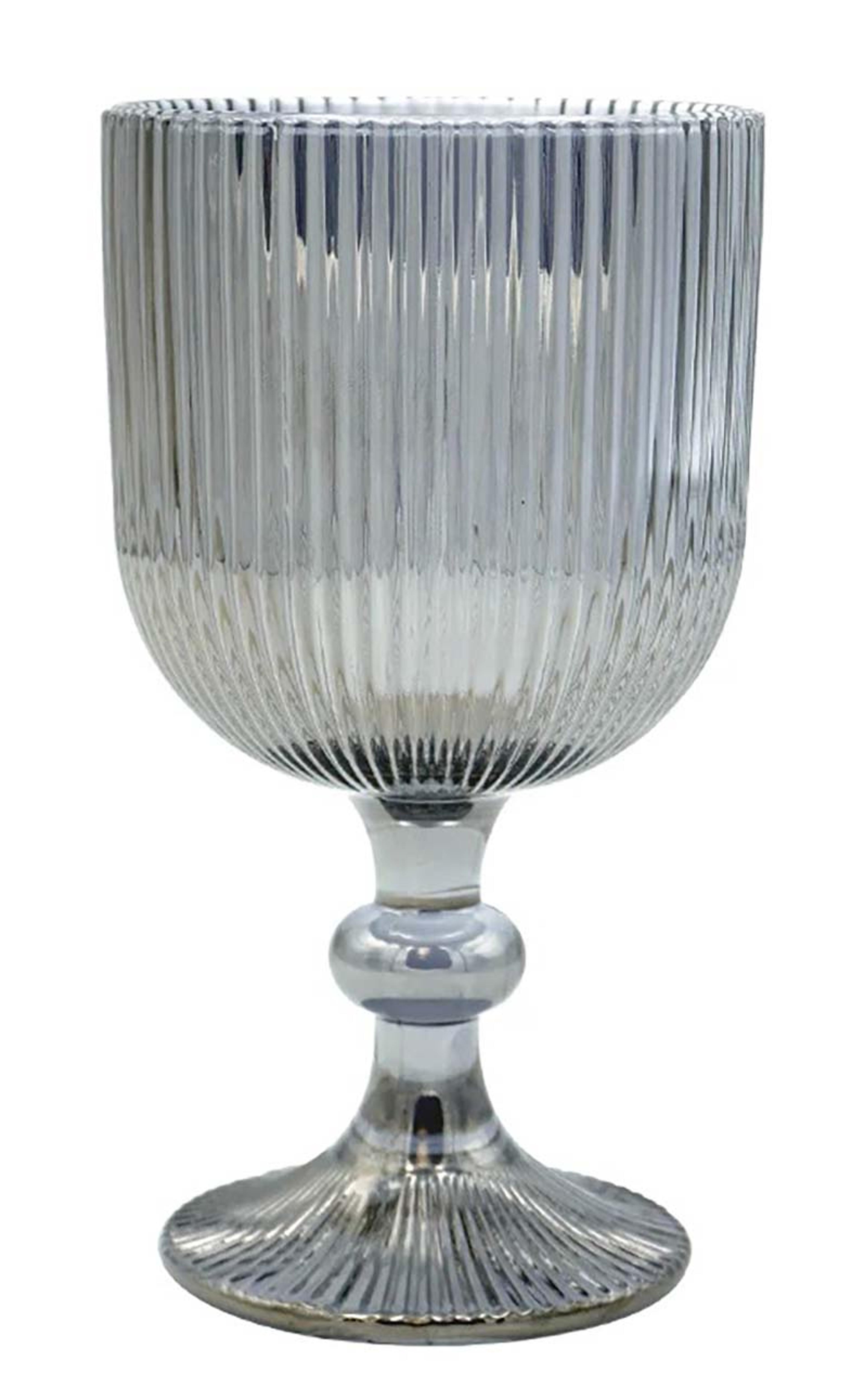 SET 4 Copas Vidrio Negro 12.5 Onzas-14918