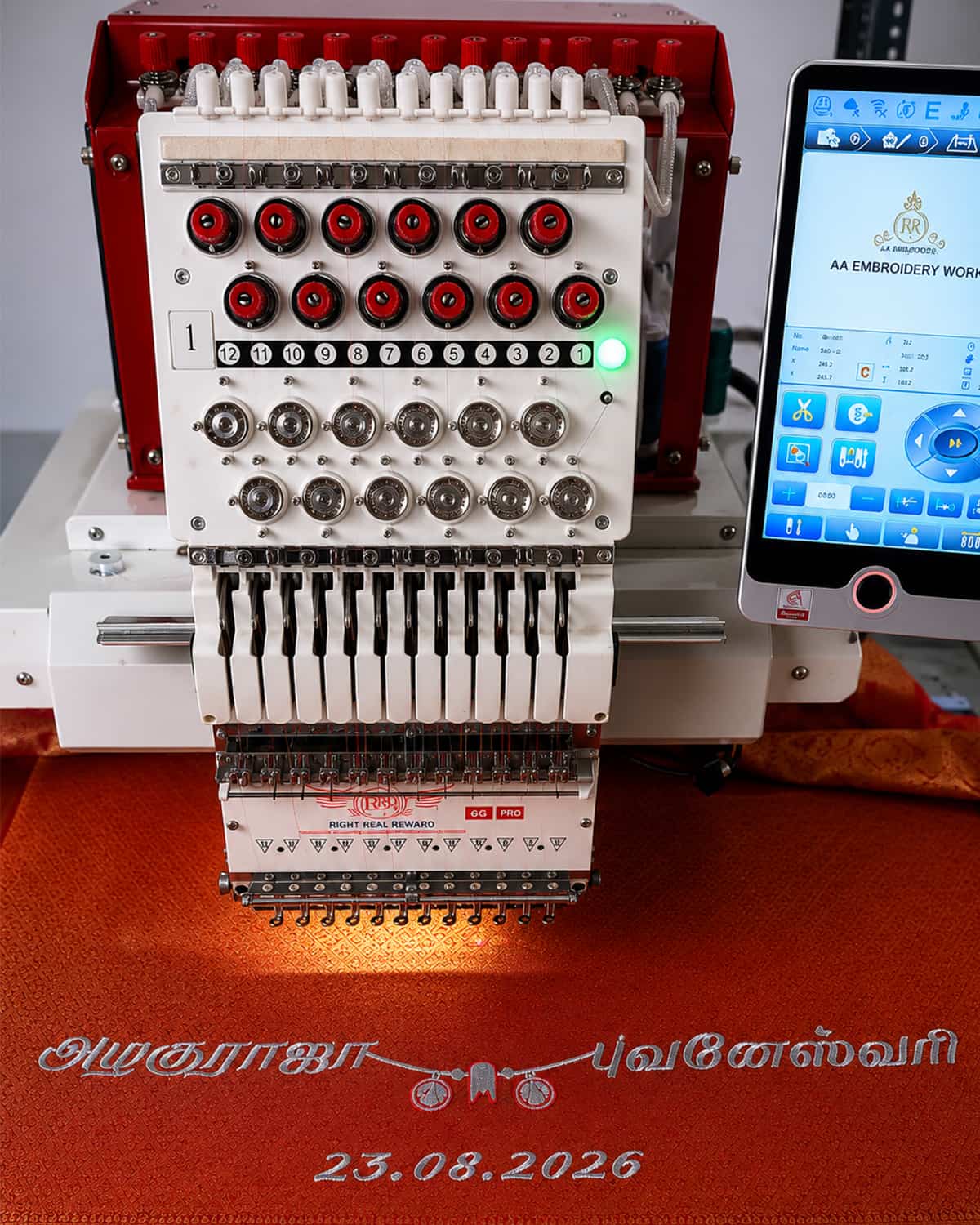 Custom embroidery