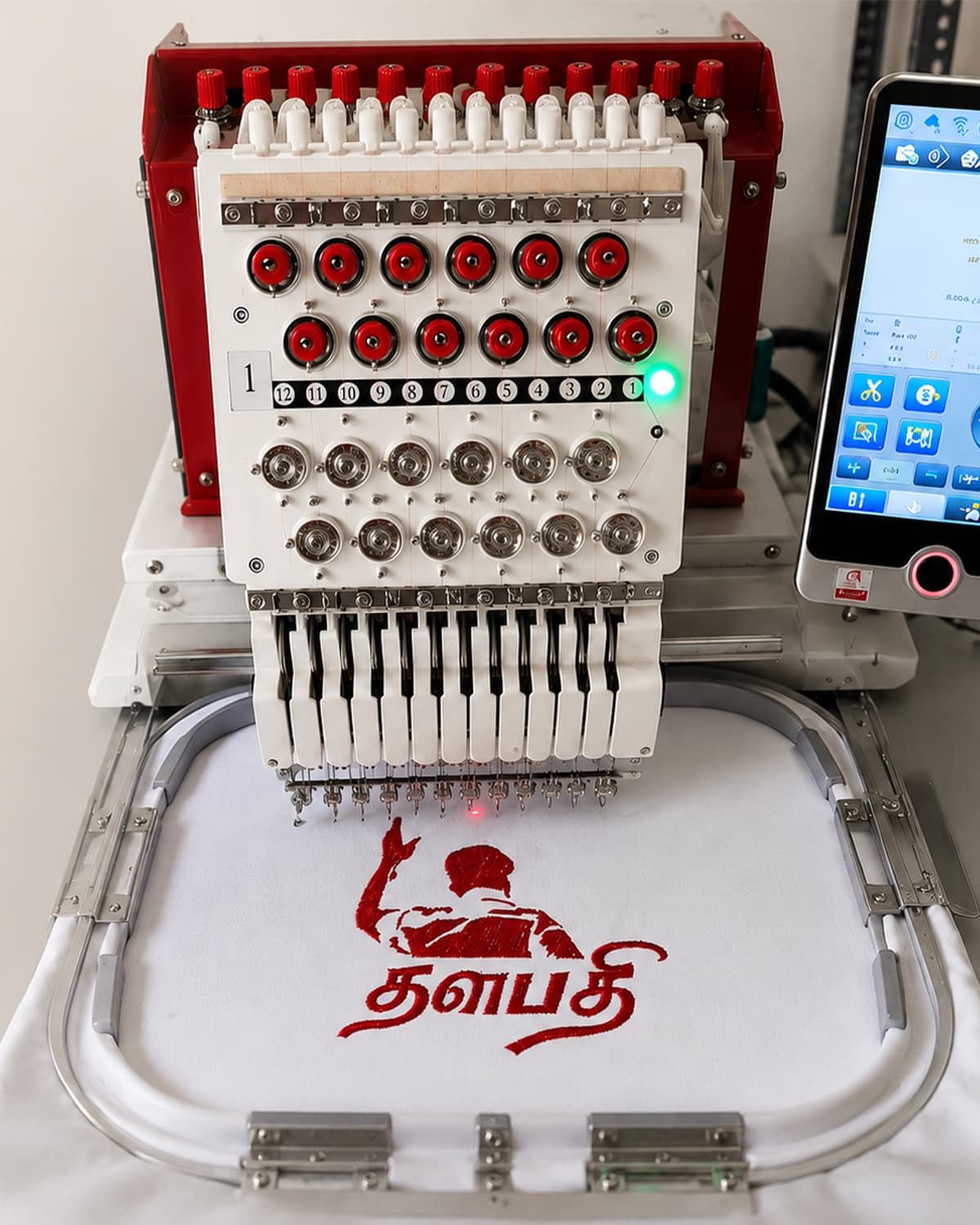 Political and organisation embroidery
