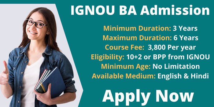 IGNOU BA Admission 2023: Syllabus, Eligibility, Application Form, Last Date