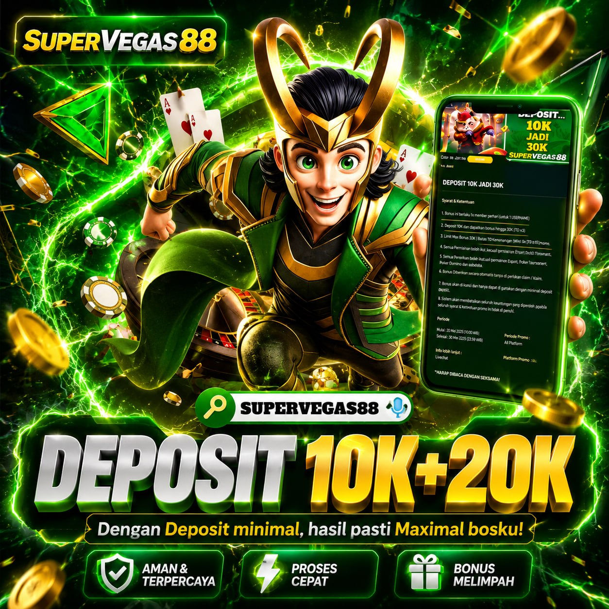 SUPERVEGAS88 Link Resmi 2026 | Nikmati Permainan Slot Favorit dengan Sistem Stabil by Hey siriusly