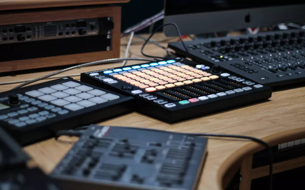 DJ mixing on Pioneer CDJs