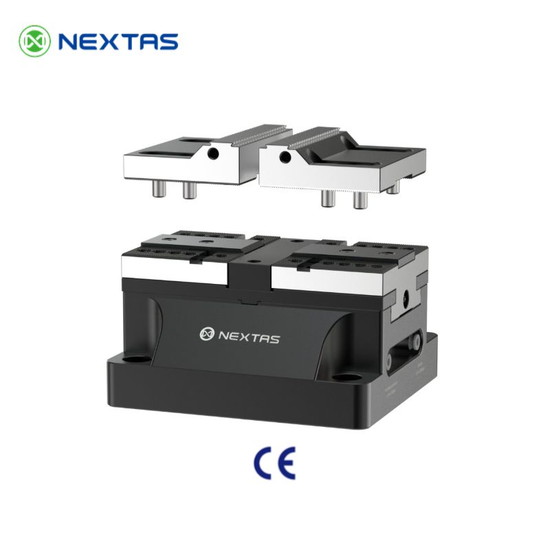 Pneumatic Vise Thumbnail 4 - Close-up Mechanism