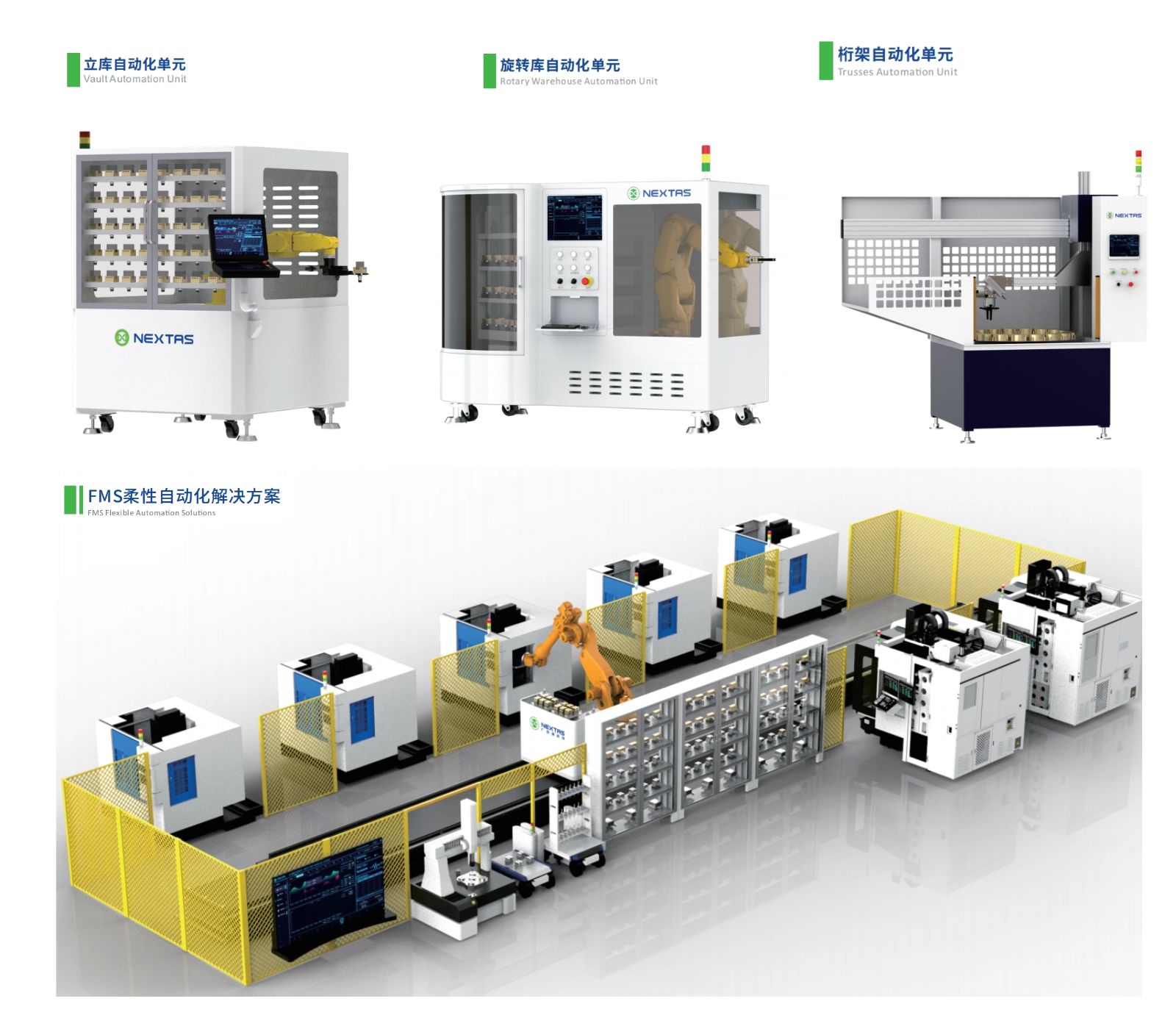 NextasTech 2026 Standalone Automation for CNC Machining Centers: Global Availability, Precision & Lights-Out Productivity