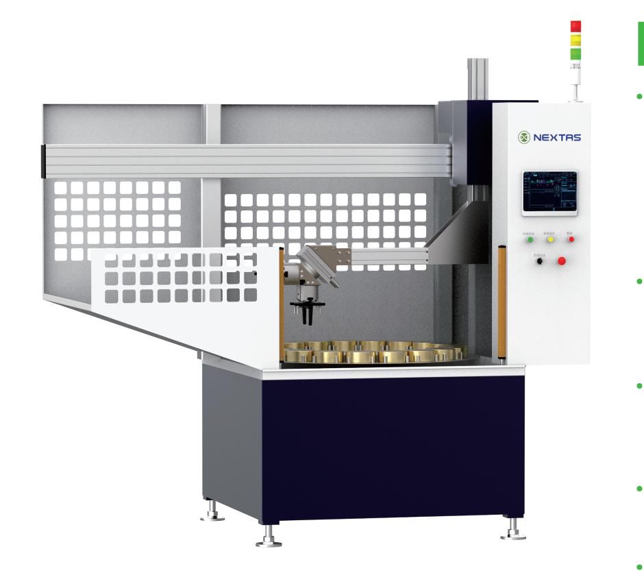 Rotary indexer cell with pallet stack on a single CNC machine