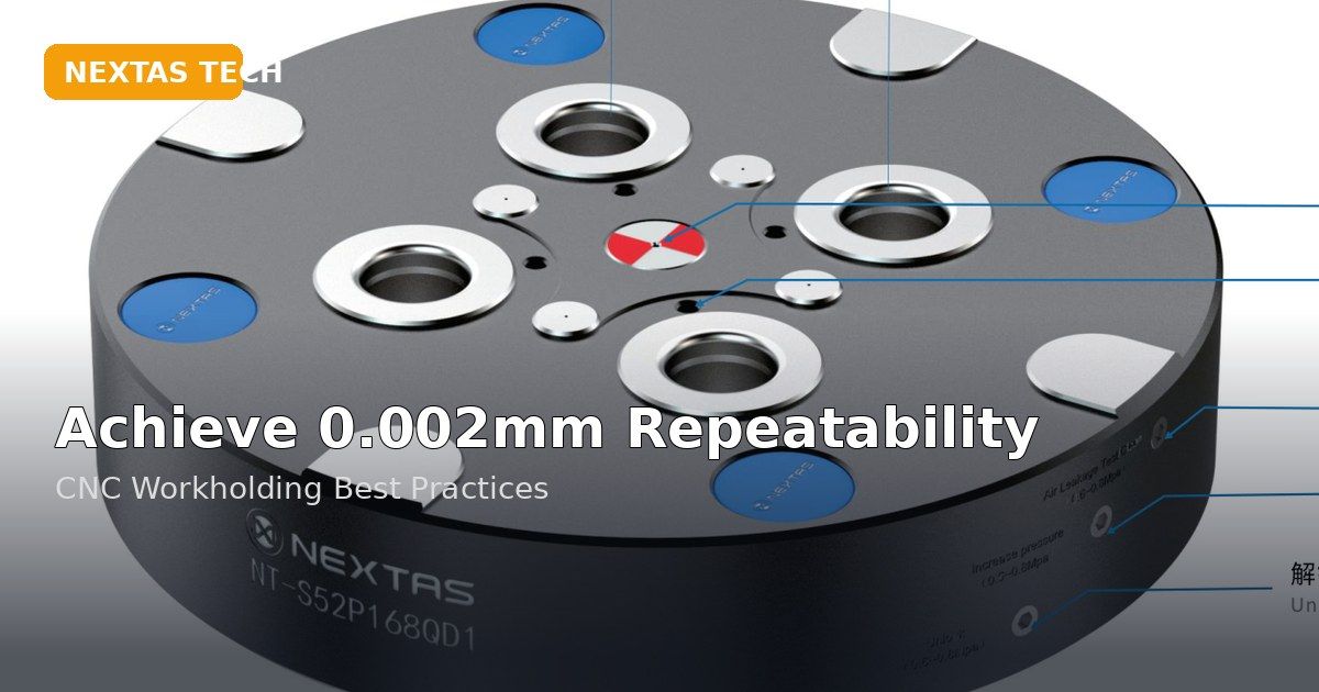 How to Achieve ±0.002 mm Repeatability in CNC Workholding