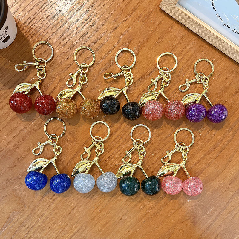 Cherry Bag Charm