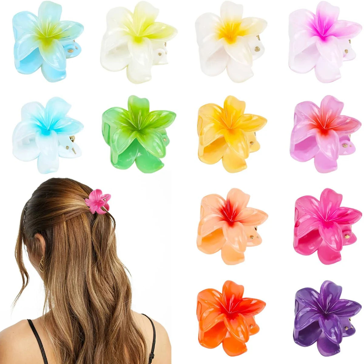 Flower Hair Clip