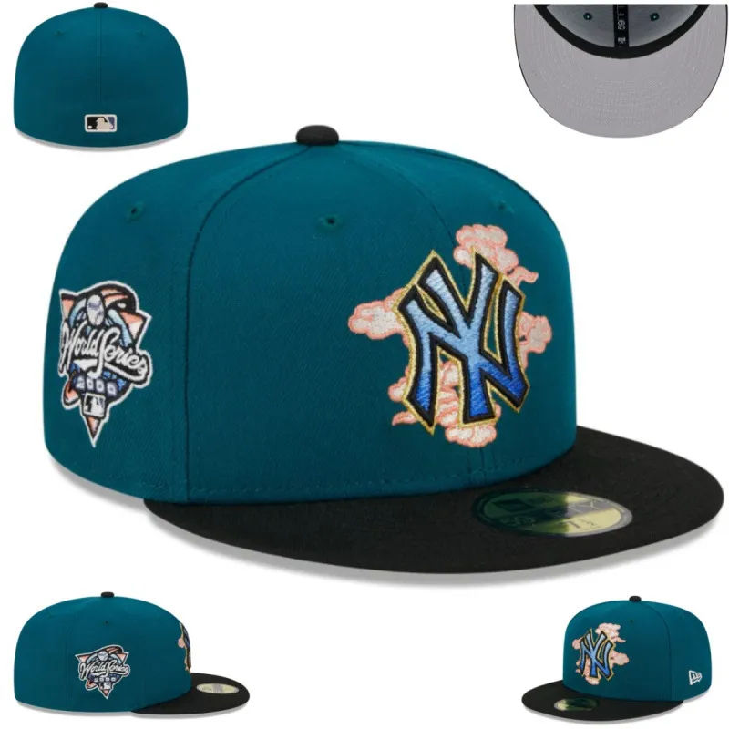 New York Yankees Cloud Spiral 59FIFTY fitted cap.