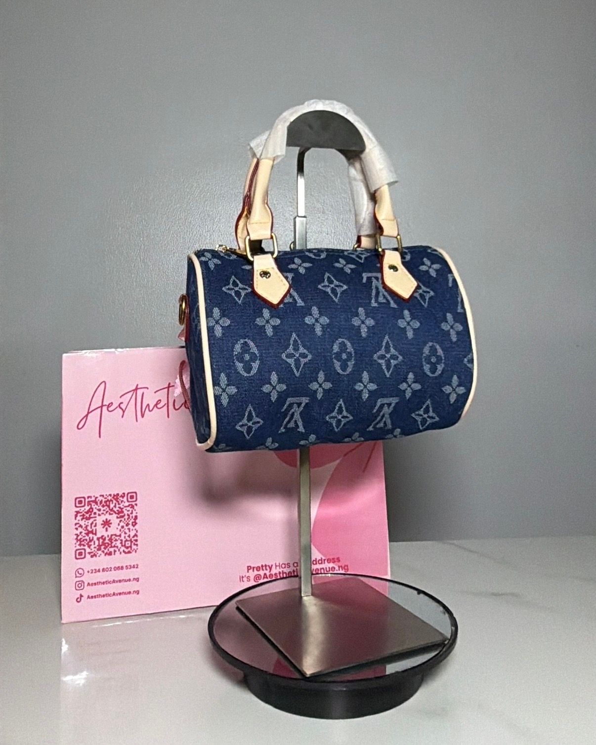 LV Speedy Bag (BOXED) - Blue