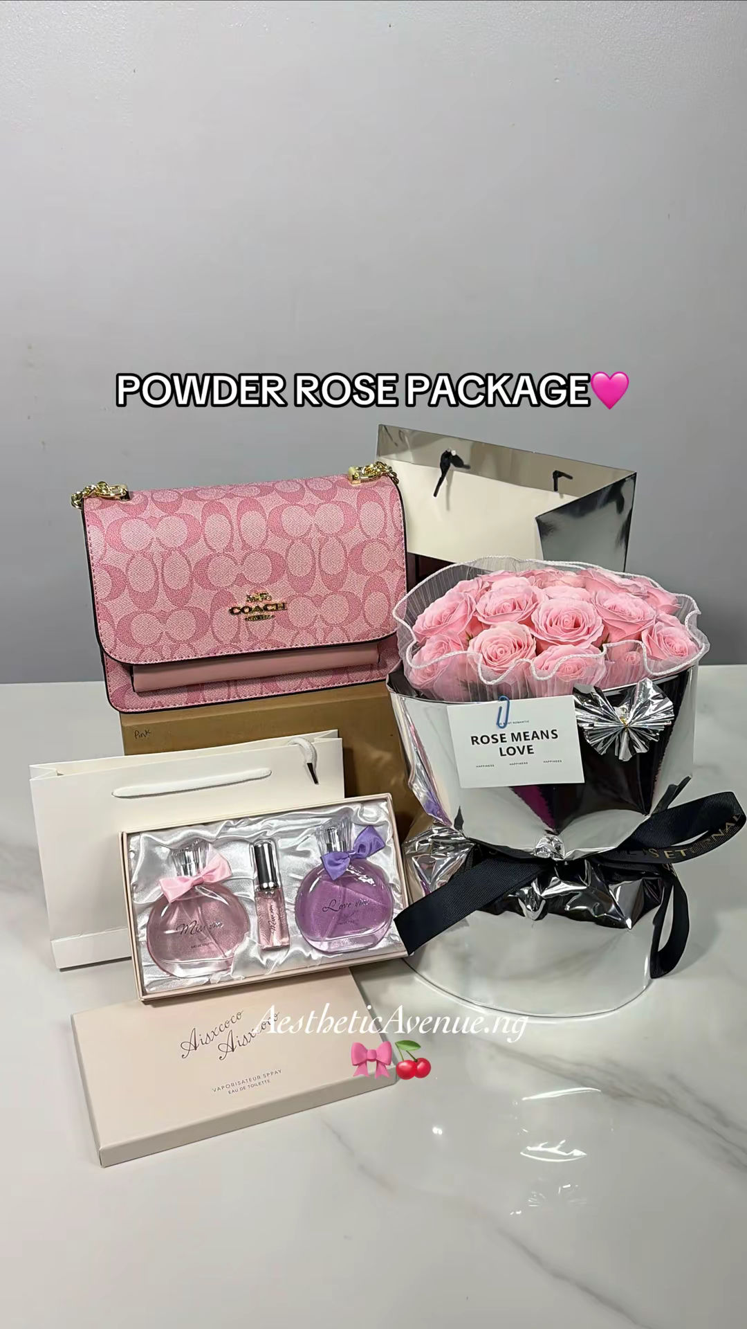 POWDER ROSE PACKAGE