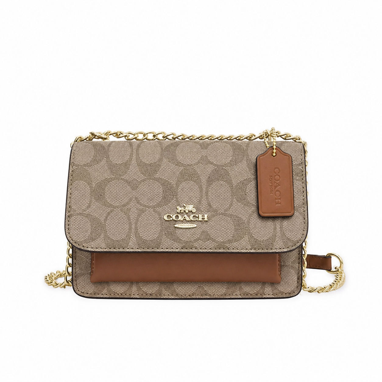 Coach Klare Crossbody Bag(BOXED) - Light Brown