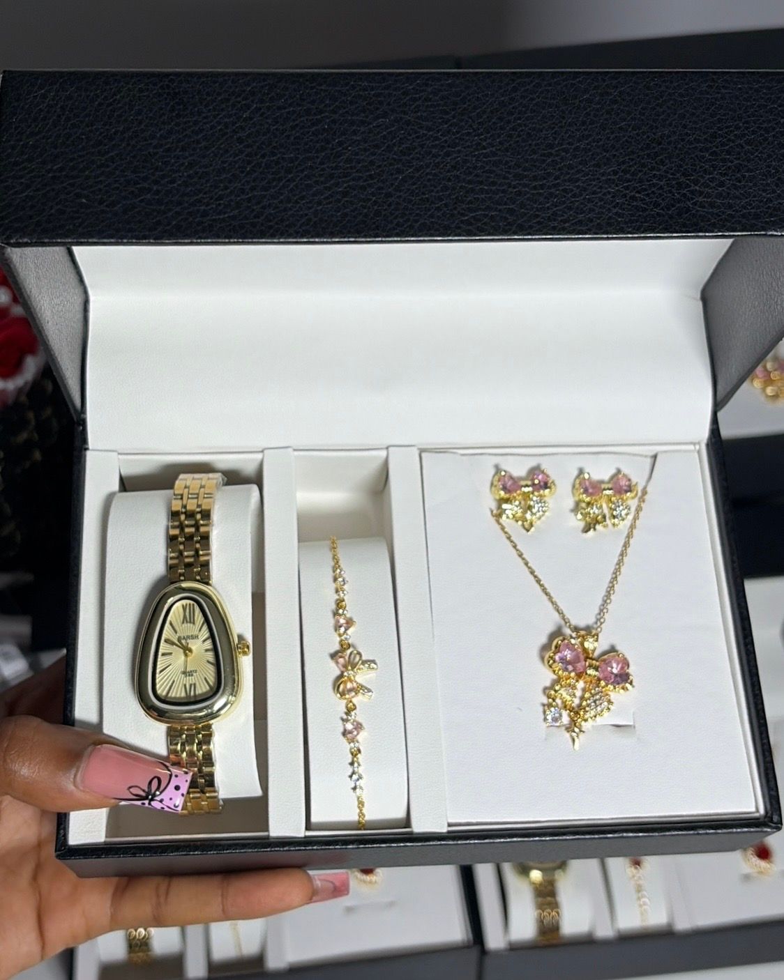 Jewelry Gift Box - Pink Bow