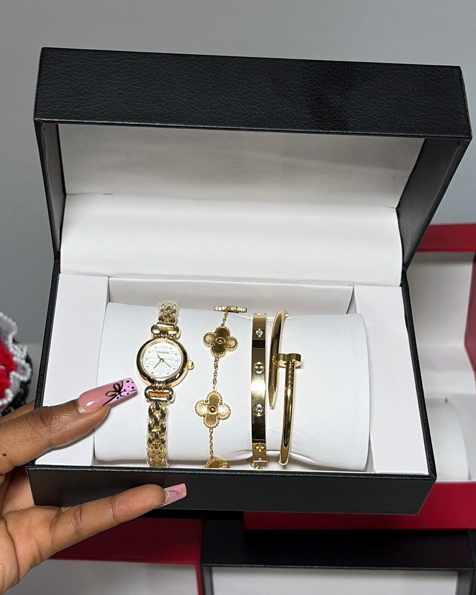 Wristwatch+ Bracelet Stack