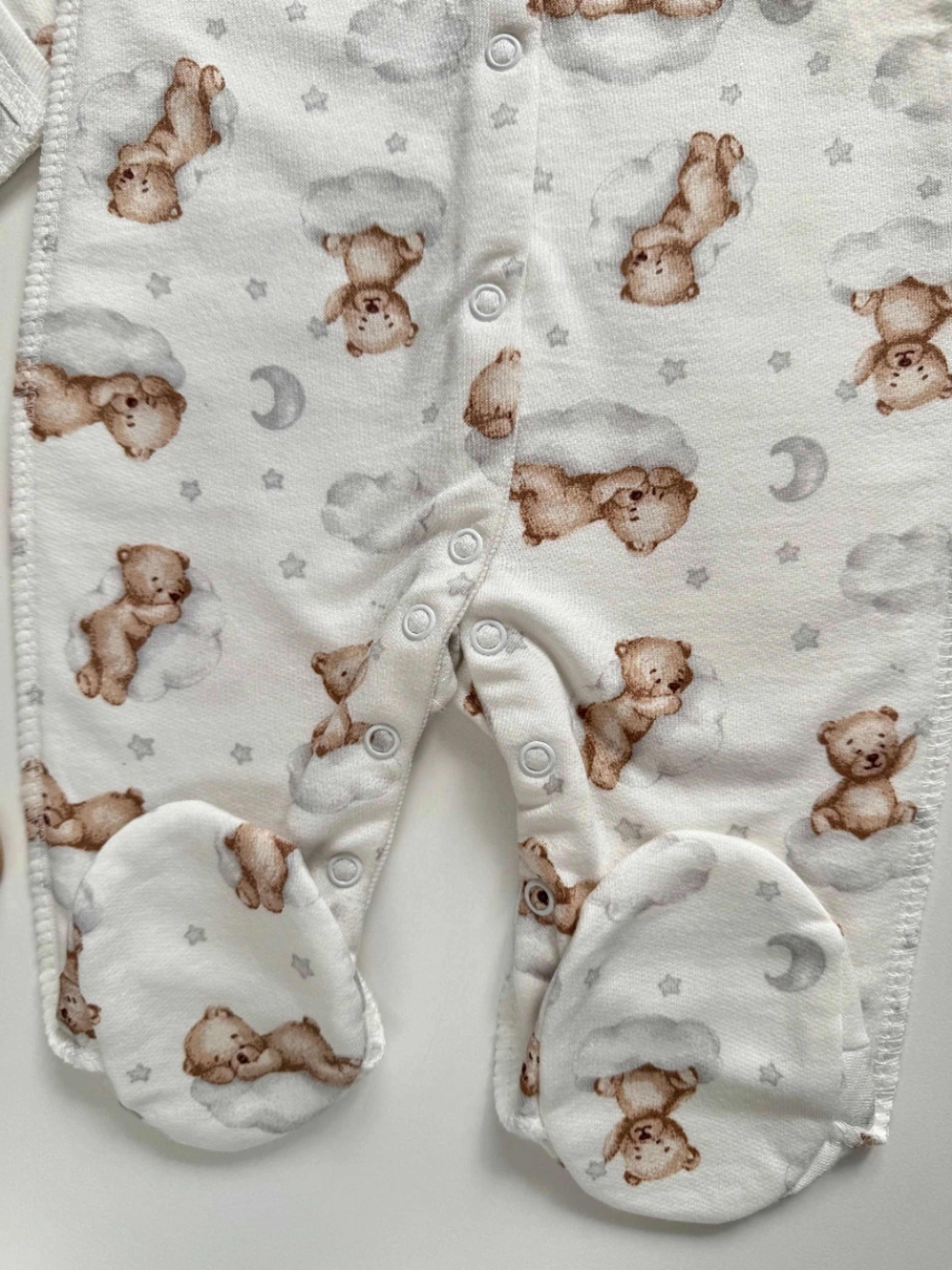Чоловічок для новонароджених футер 56-62 - Фото 2 | Дитячий одяг Store Olivka
