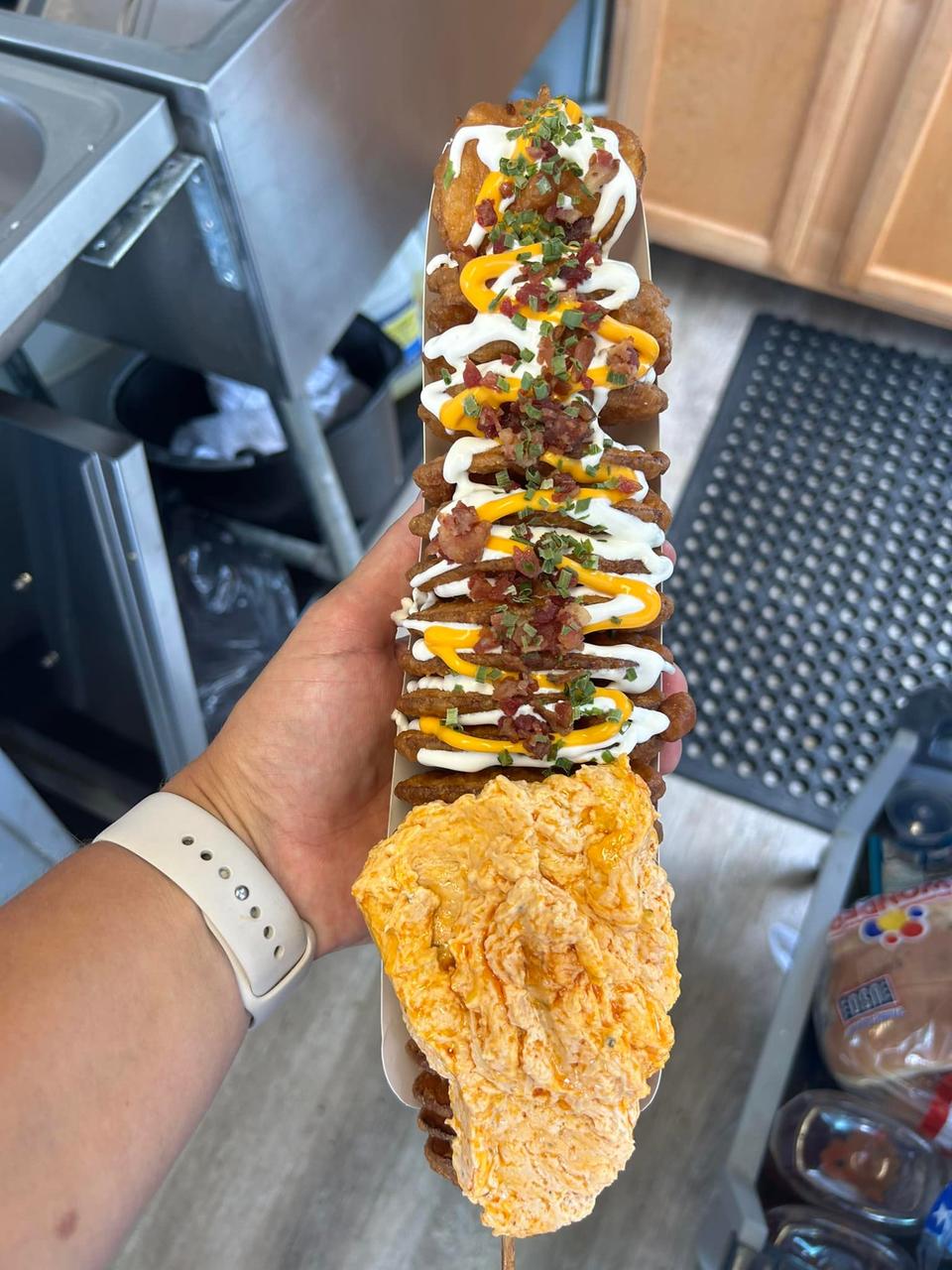 The Loaded Tornado Potato