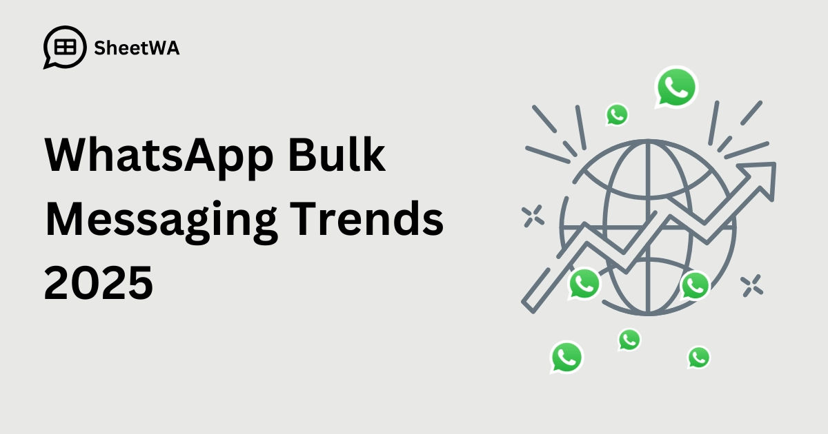 WhatsApp Bulk Messaging Trends 2025 | SheetWA