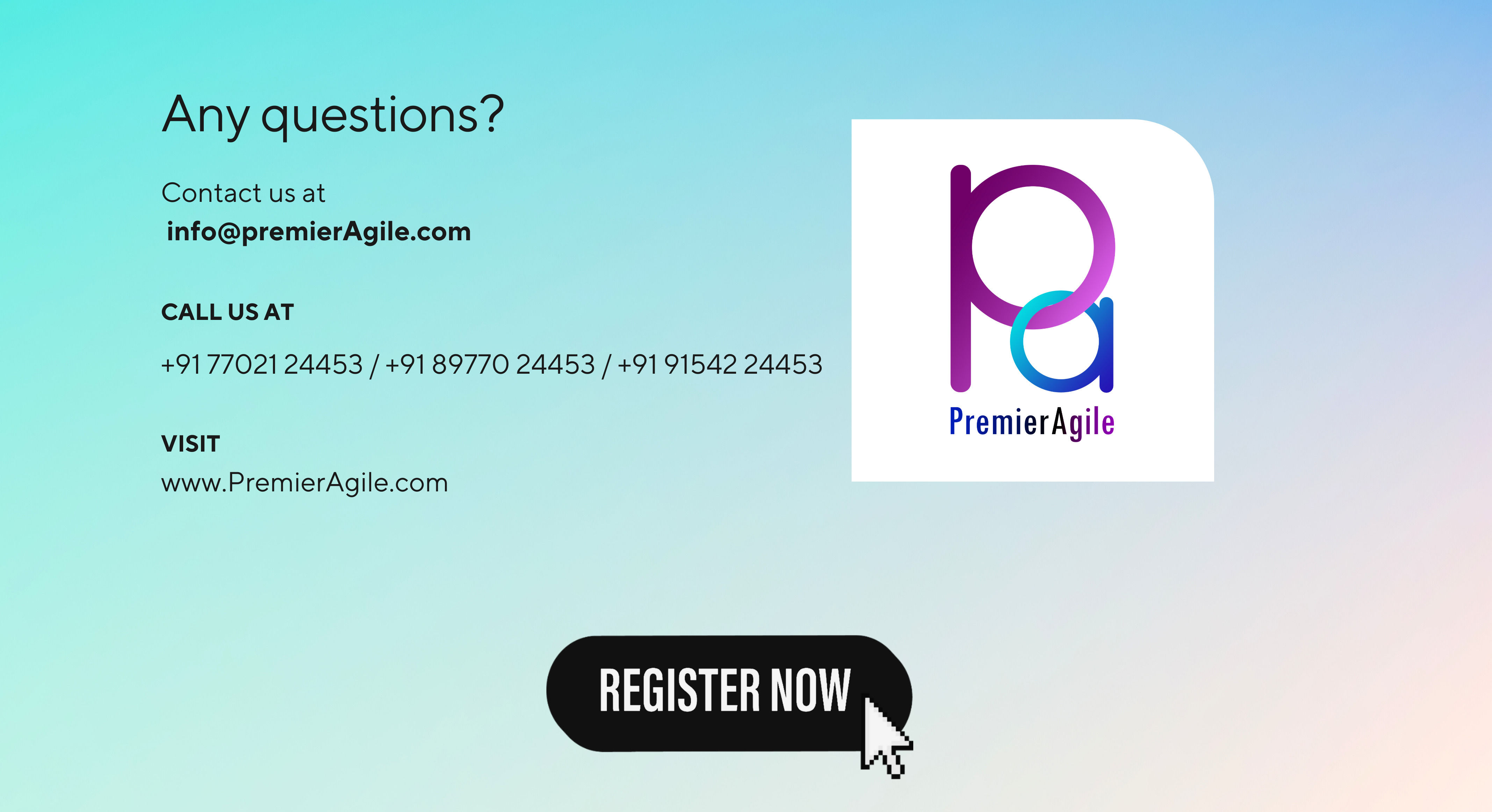 Premieragile CSPO Register Now
