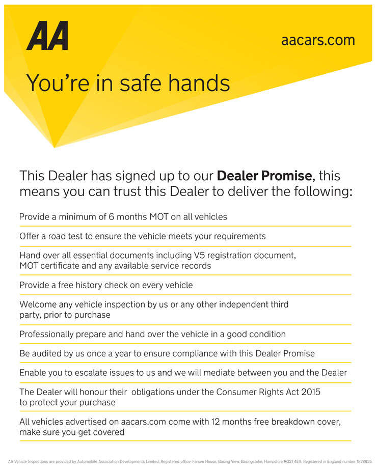 AA Dealer Promise