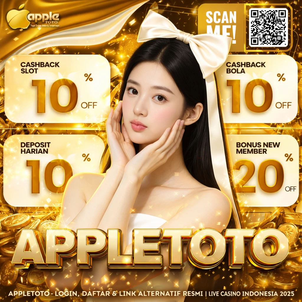 APPLETOTO LOGIN 2026 🎰 Pusat Slot77 Gacor Server Luar & Live Casino | RTP Tertinggi Hari Ini (Pasti Maxwin)