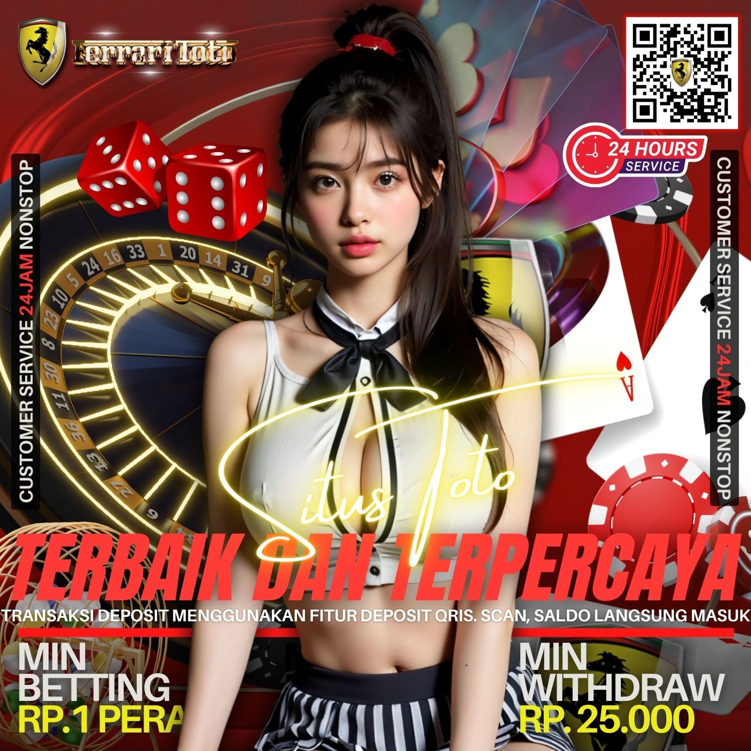 Ferraritoto - Tempat Main Toto Online & Live Casino Terbaik pasti Menang 