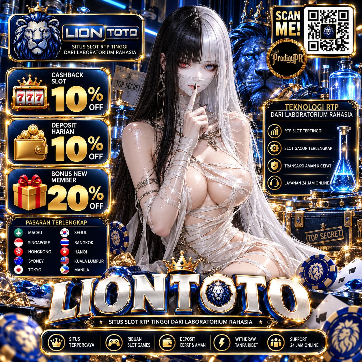 LIONTOTO Popup Banner