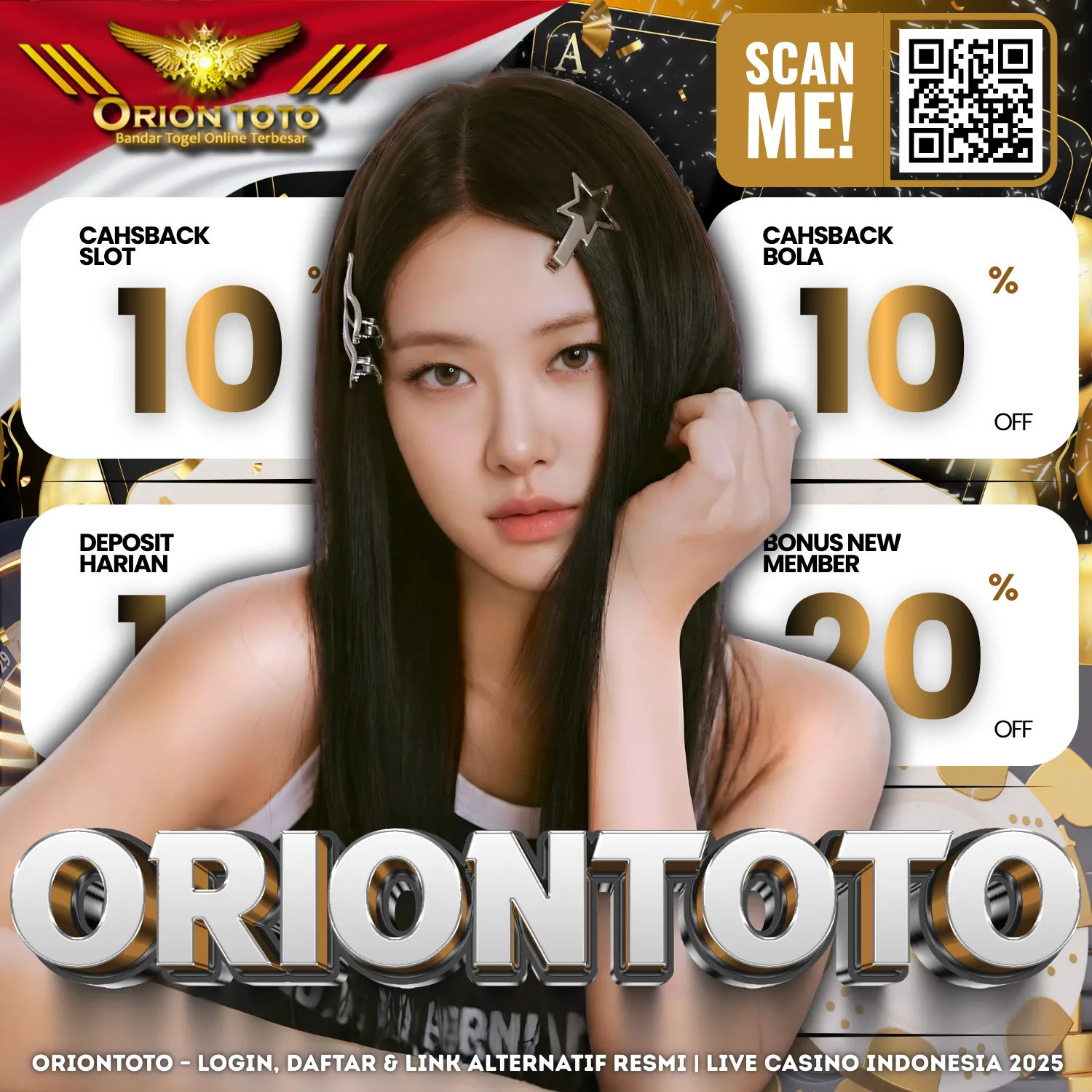 ORIONTOTO Link Login: Bandar Togel & Live Toto Macau 5D Terpercaya