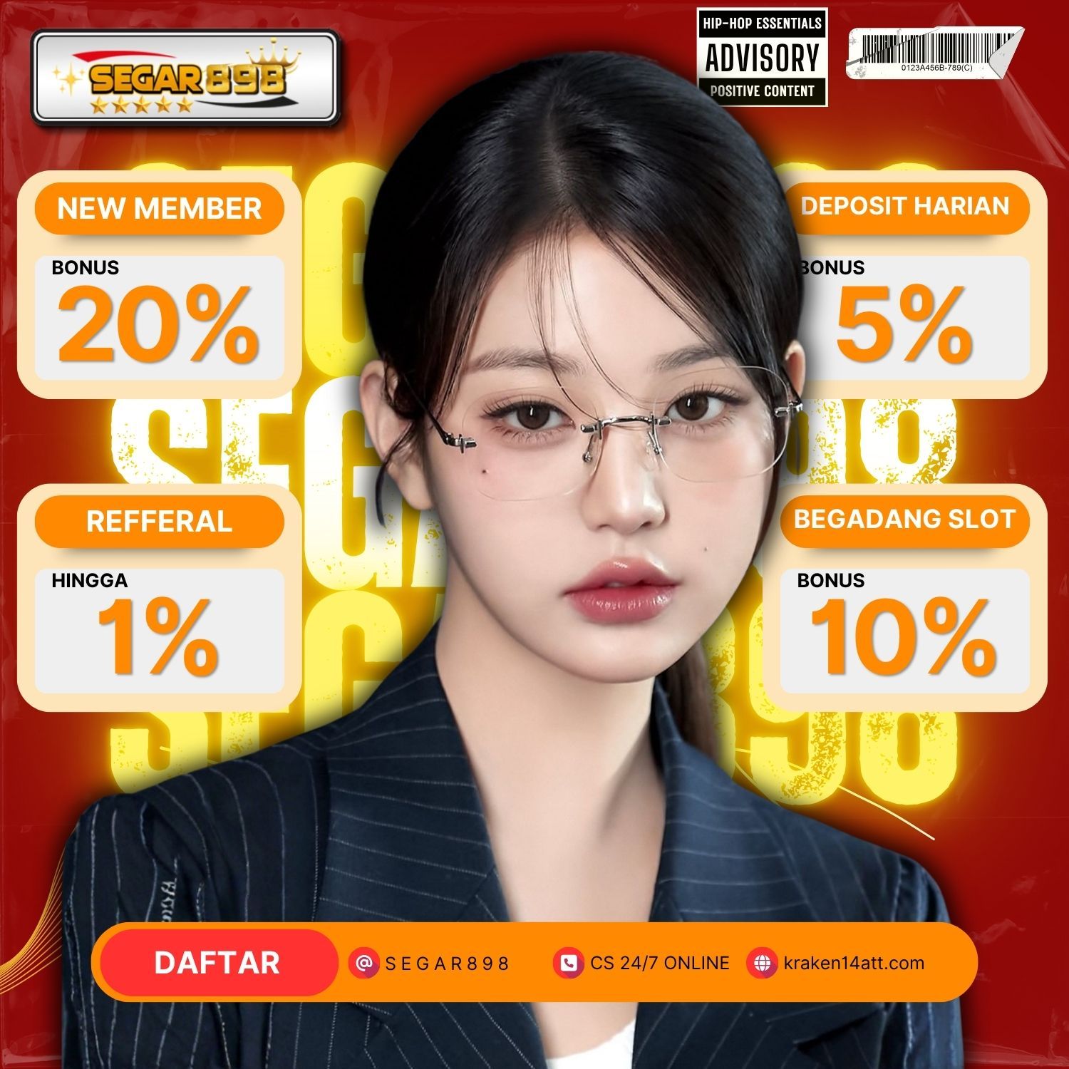 SEGAR898 - Situs Live Casino dan Slot Online Dengan Komunitas Aktif Terbesar di Asia Dengan Tampilan Baru image 1
