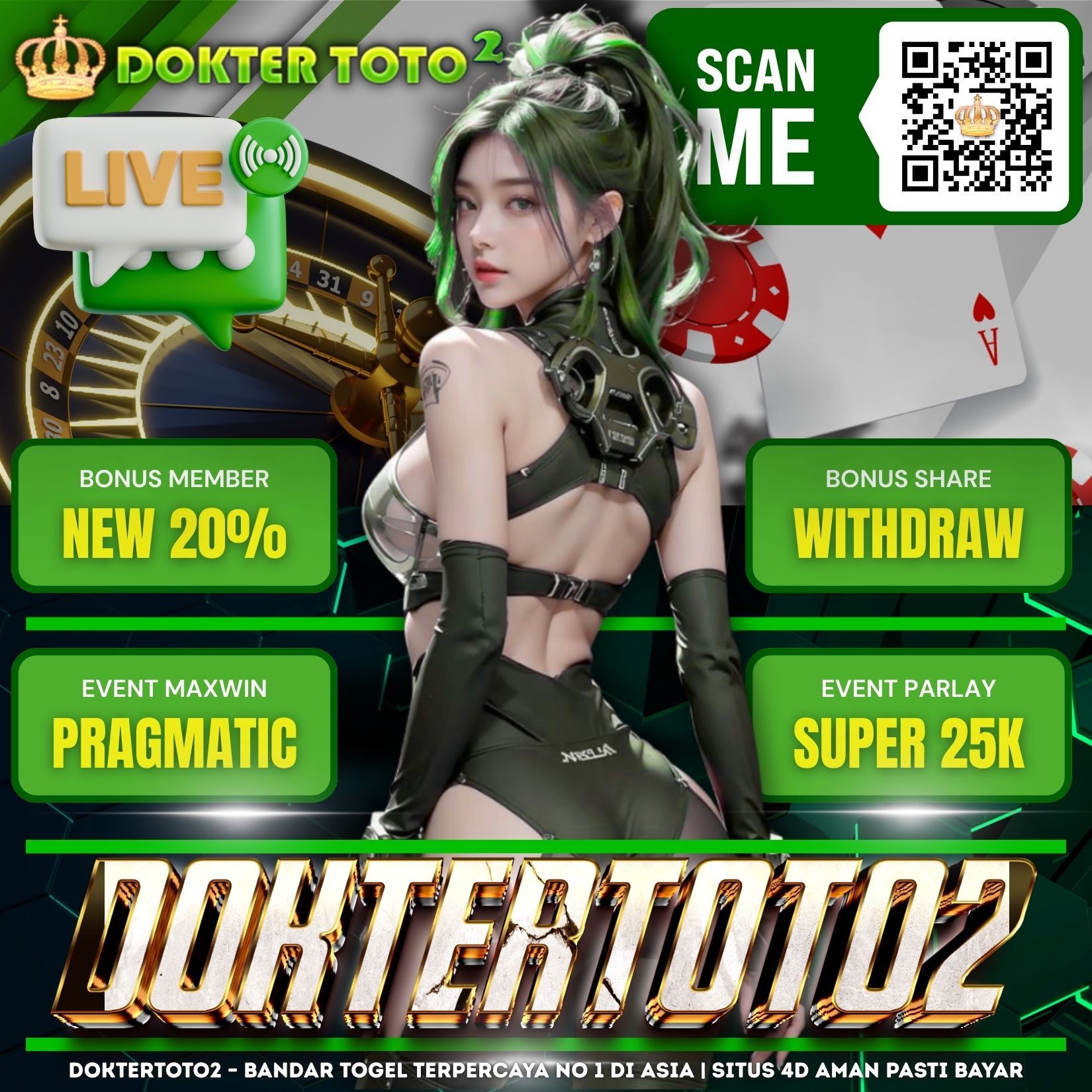 DOKTERTOTO2 - Bandar Togel Terpercaya No 1 di Asia | Situs 4D Aman Pasti Bayar