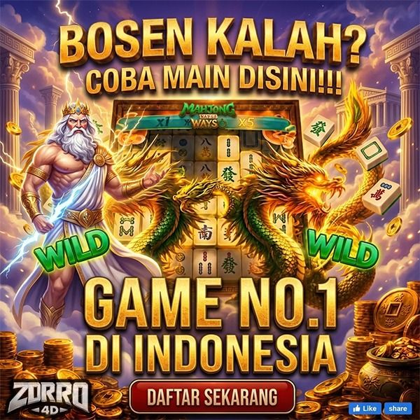 ZORRO4D : Link Daftar Agent Slot Gacor Terbaik Di Indonesia