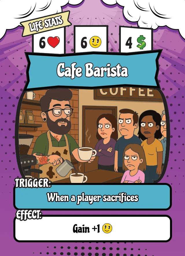 Career Path card: Cafe Barista