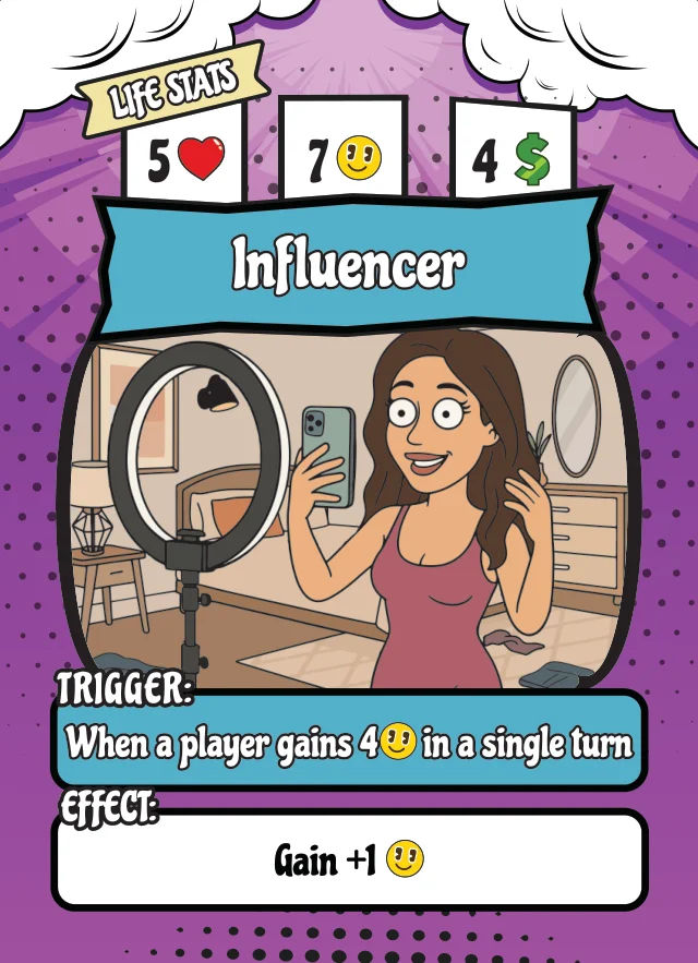 Career Path card: Influencer