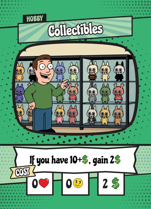 Hobby card: Collectibles