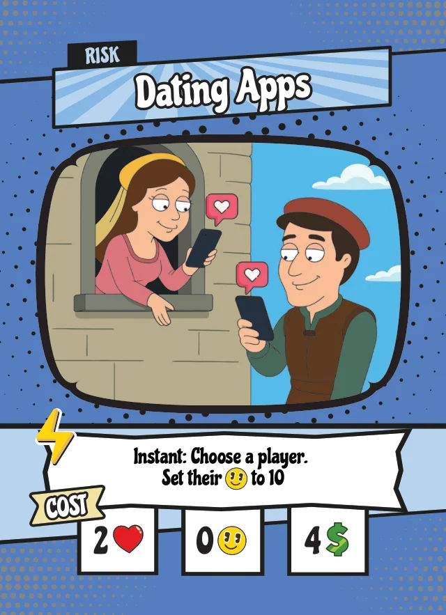 Life Event card: Dating Apps
