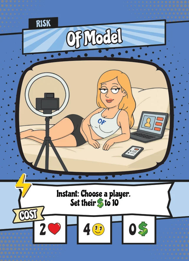 Life Event card: OF Model
