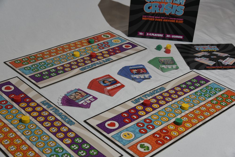 3 player game - All components