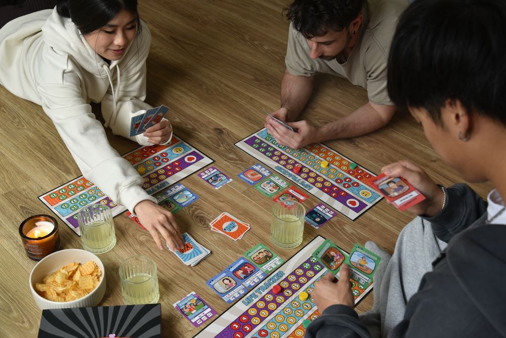 Everyone deep in concentration