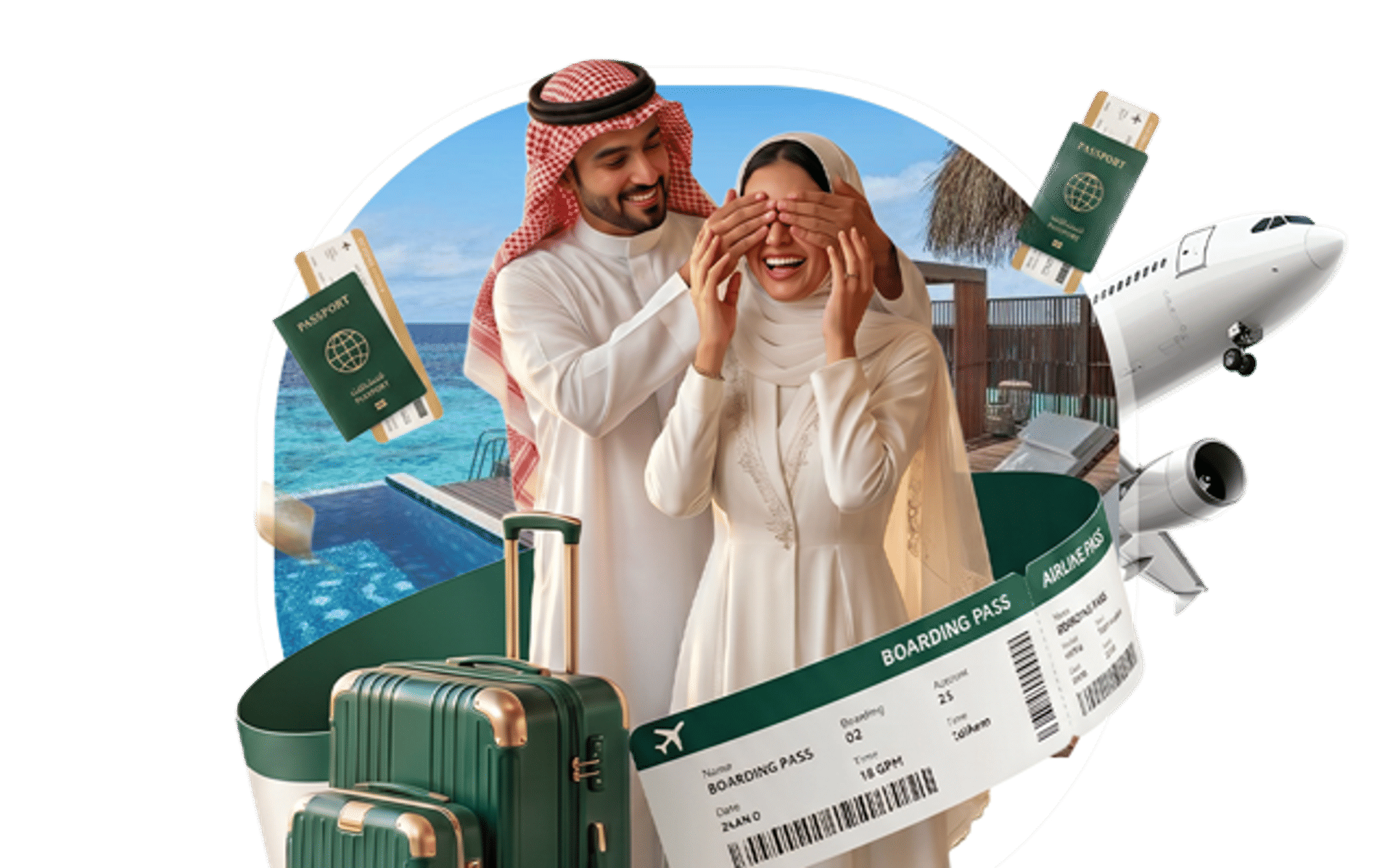 باكيدجات شهر العسل
